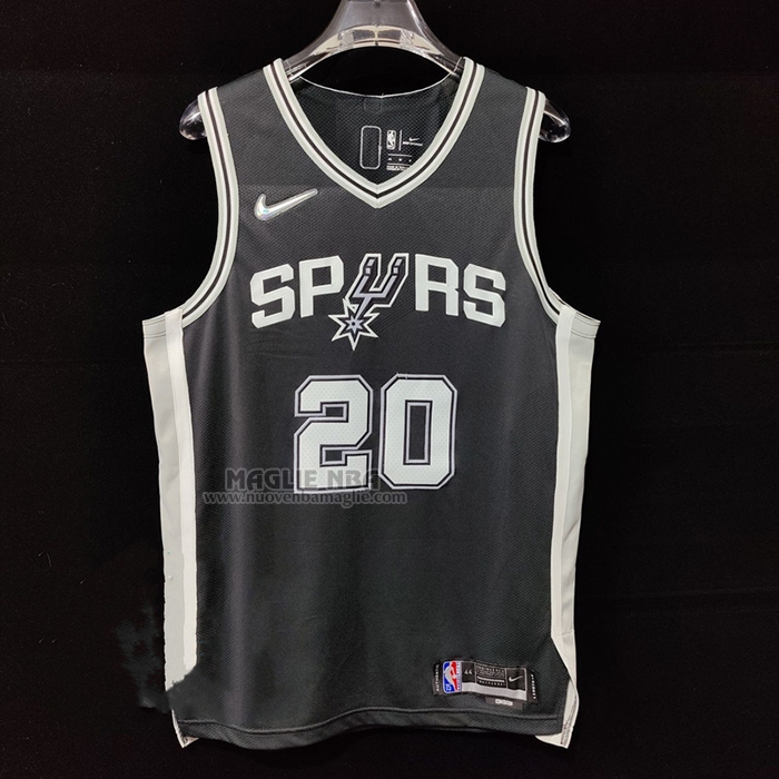 Maglia
 Manu Ginobili NO 20 San Antonio Spurs Icon Autentico
 Nero
